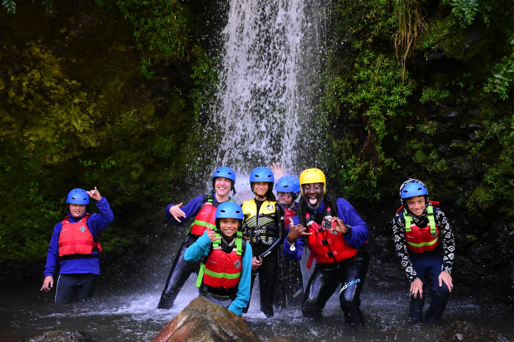 Waiohine River Majestic Falls Shower