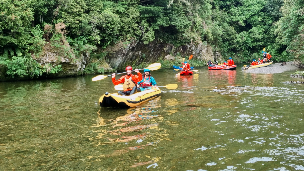 Laugh Out Loud Fun With The Team In Your Very Own Inflatable Kayak